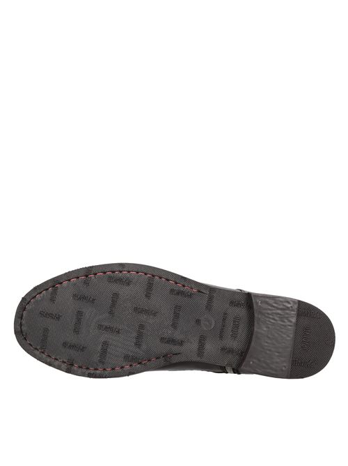 Stivaletti in pelle JP/DAVID | 38767/4 CREPUSCOLONERO